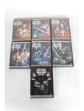 2011' Lucas Film Star Wars 1-6 & Bonus Trilogy Bundle DVD